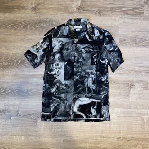 Urban Outfitters Art Motif Short Sleeve Shirt